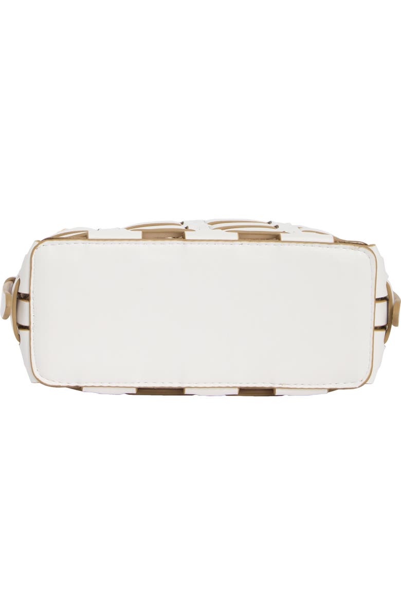 Dolce Vita Cassis Faux Leather Crossbody Bag, Alternate, color, White