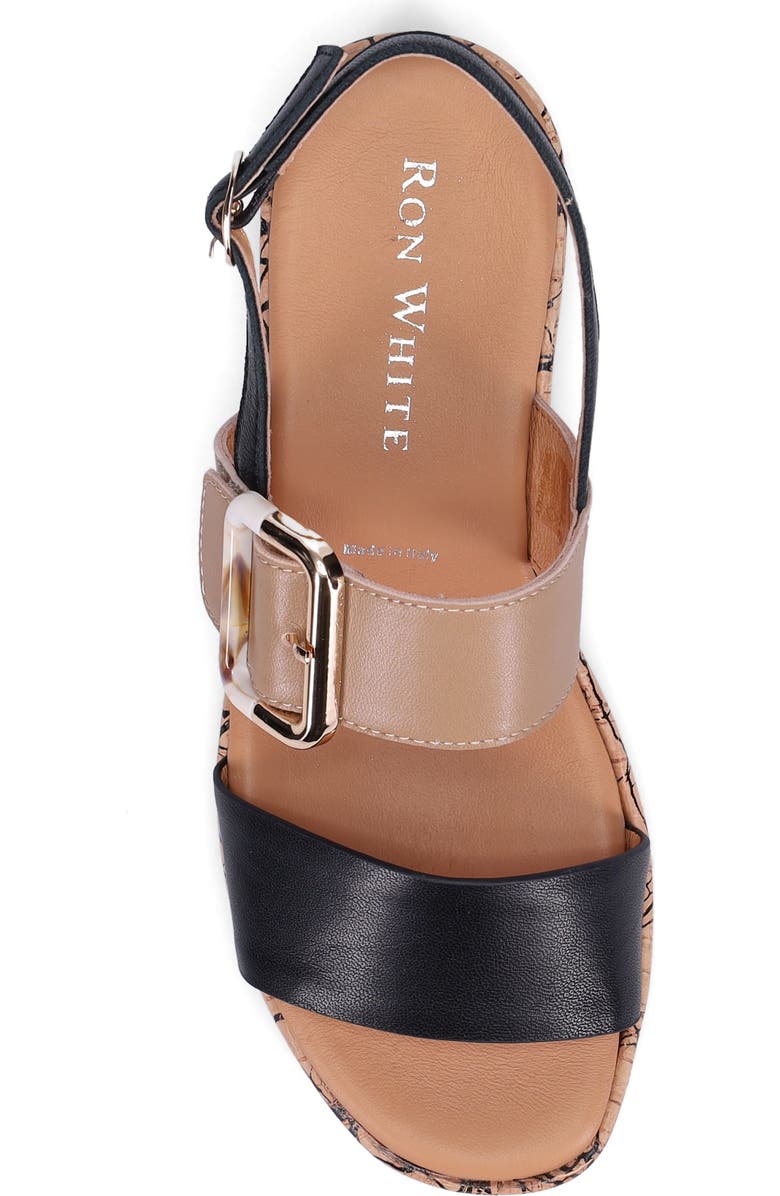 Ron White Tatiana Slingback Sandal, Alternate, color, Onyx