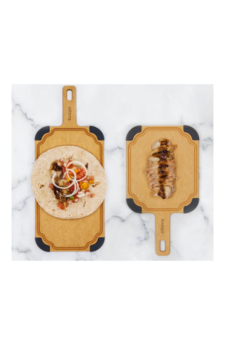 Eli Home Paddle Series Cutting & Serving Board 2-in-1 Set, Alternate, color, NO COLOR