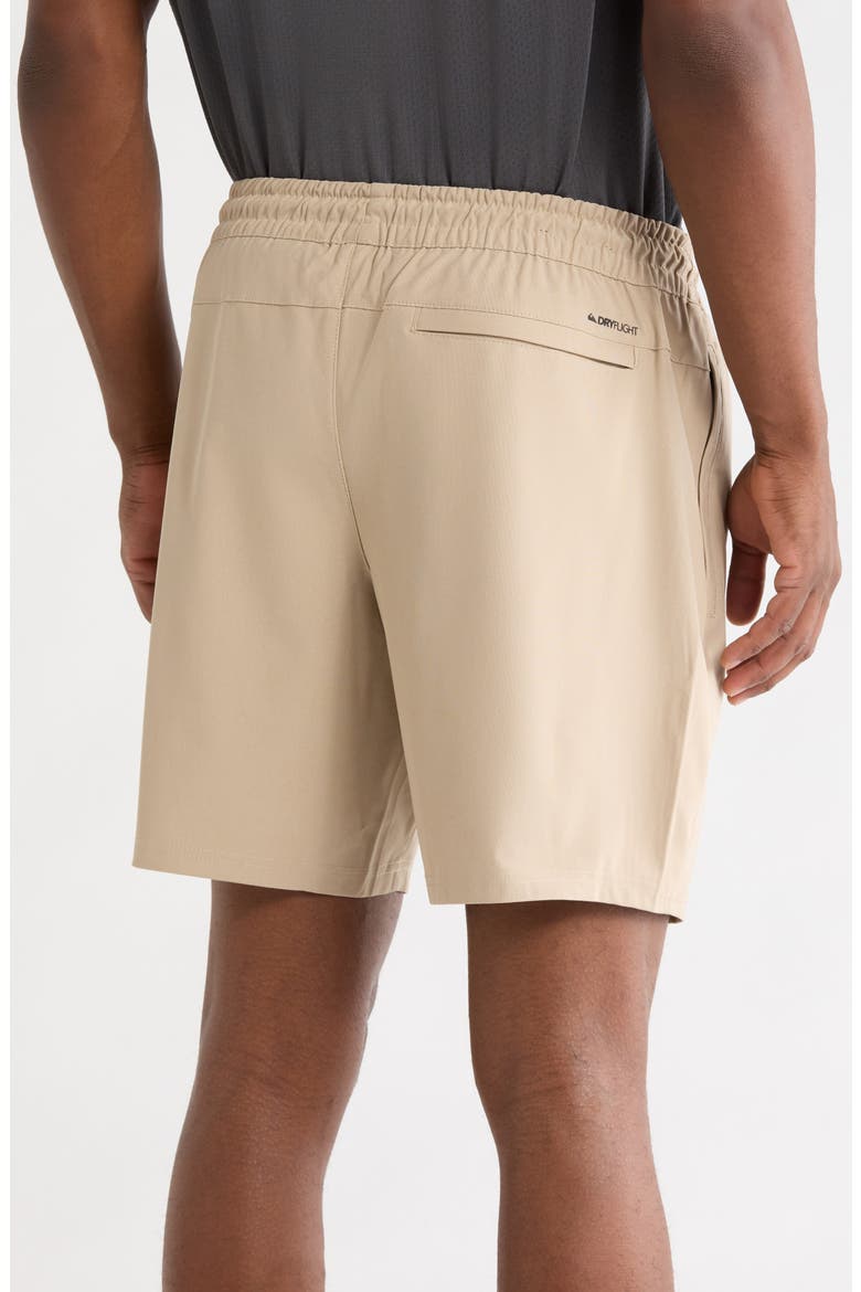 Tempo Drawstring Shorts, Alternate, color, CROCKERY