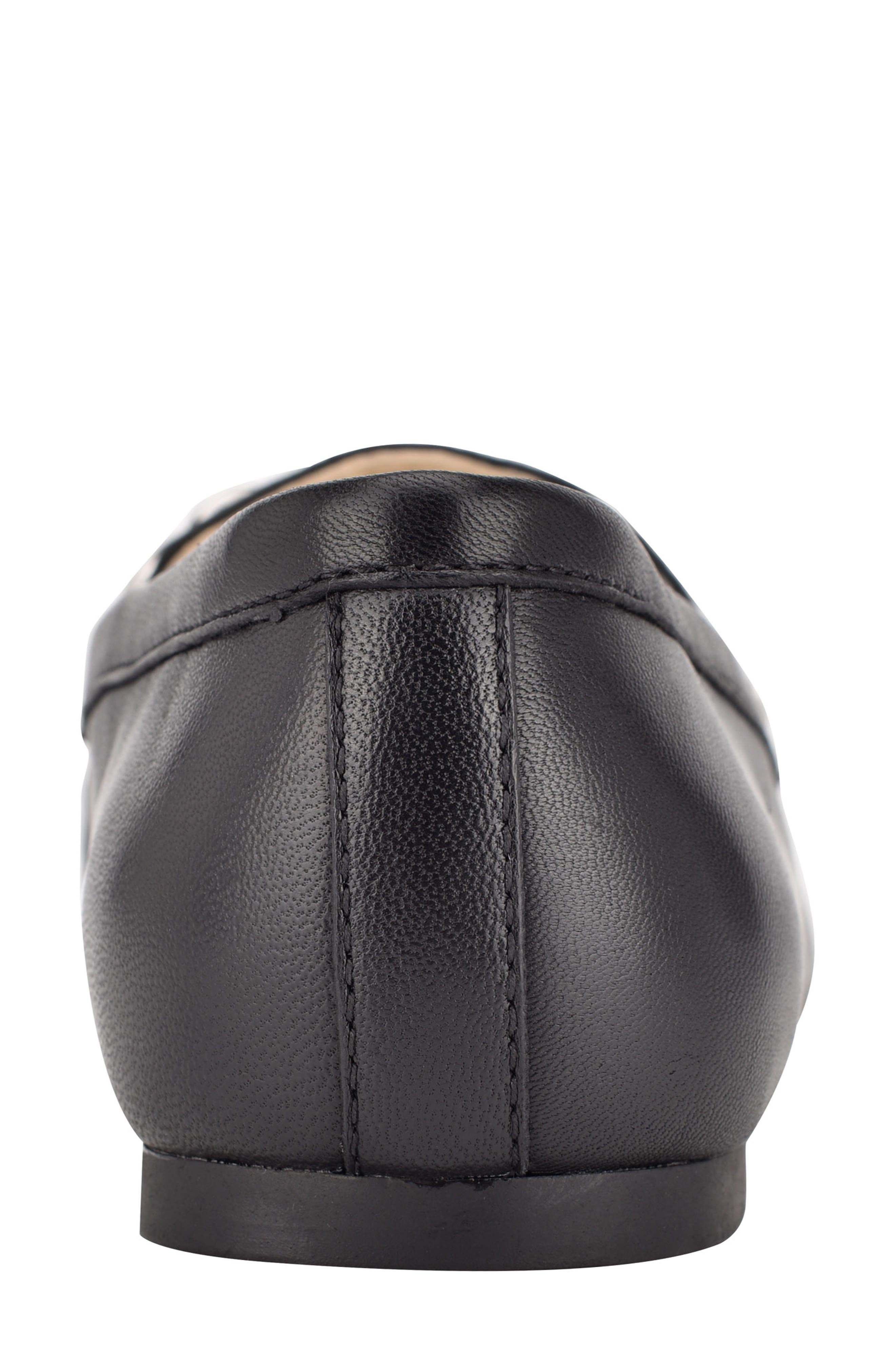 Calvin Klein Elanna Leather Chain Link Loafer, Alternate, color, 