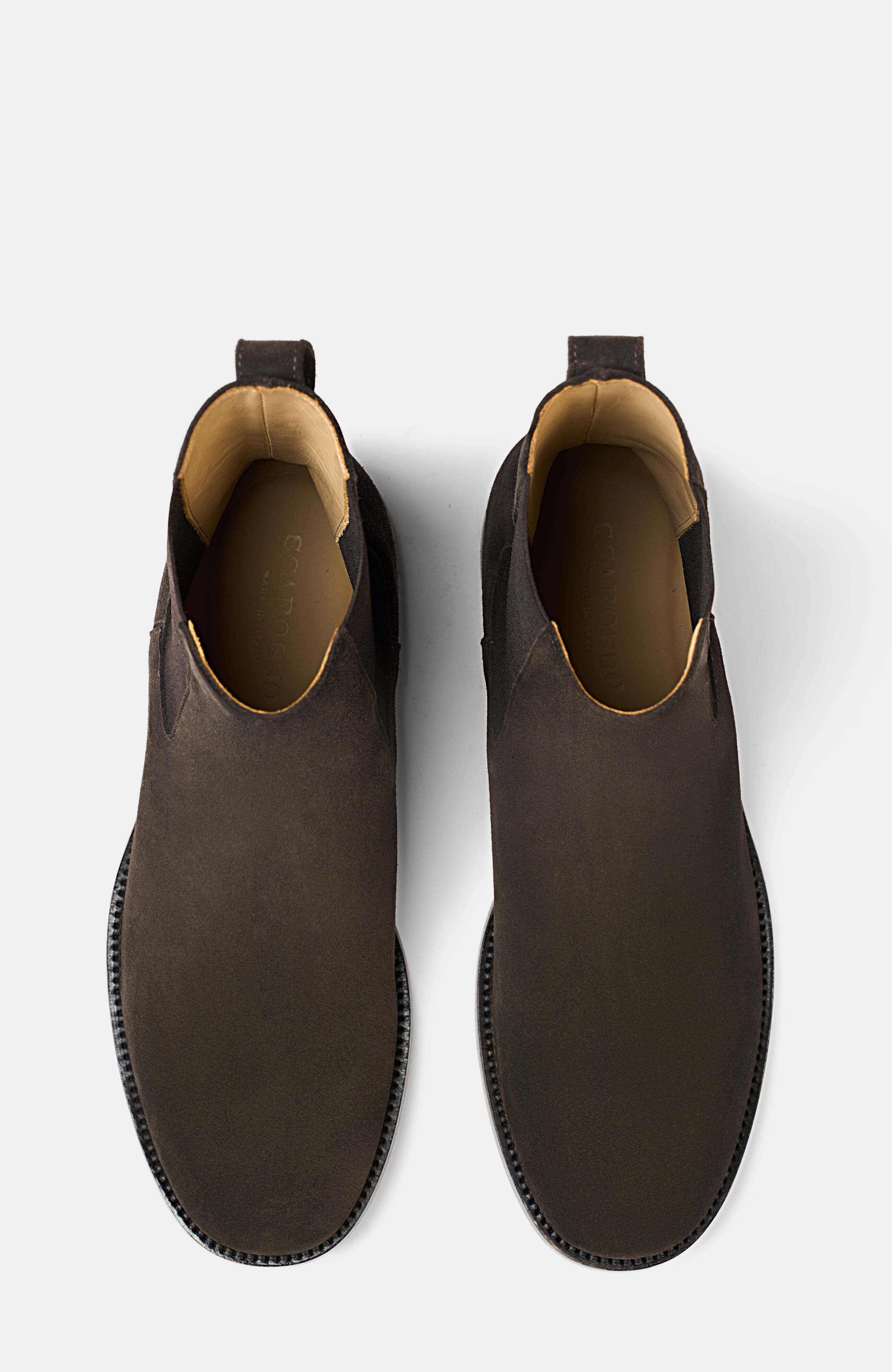 Elliot Chelsea Boots, Alternate, color, Dark Brown - Suede
