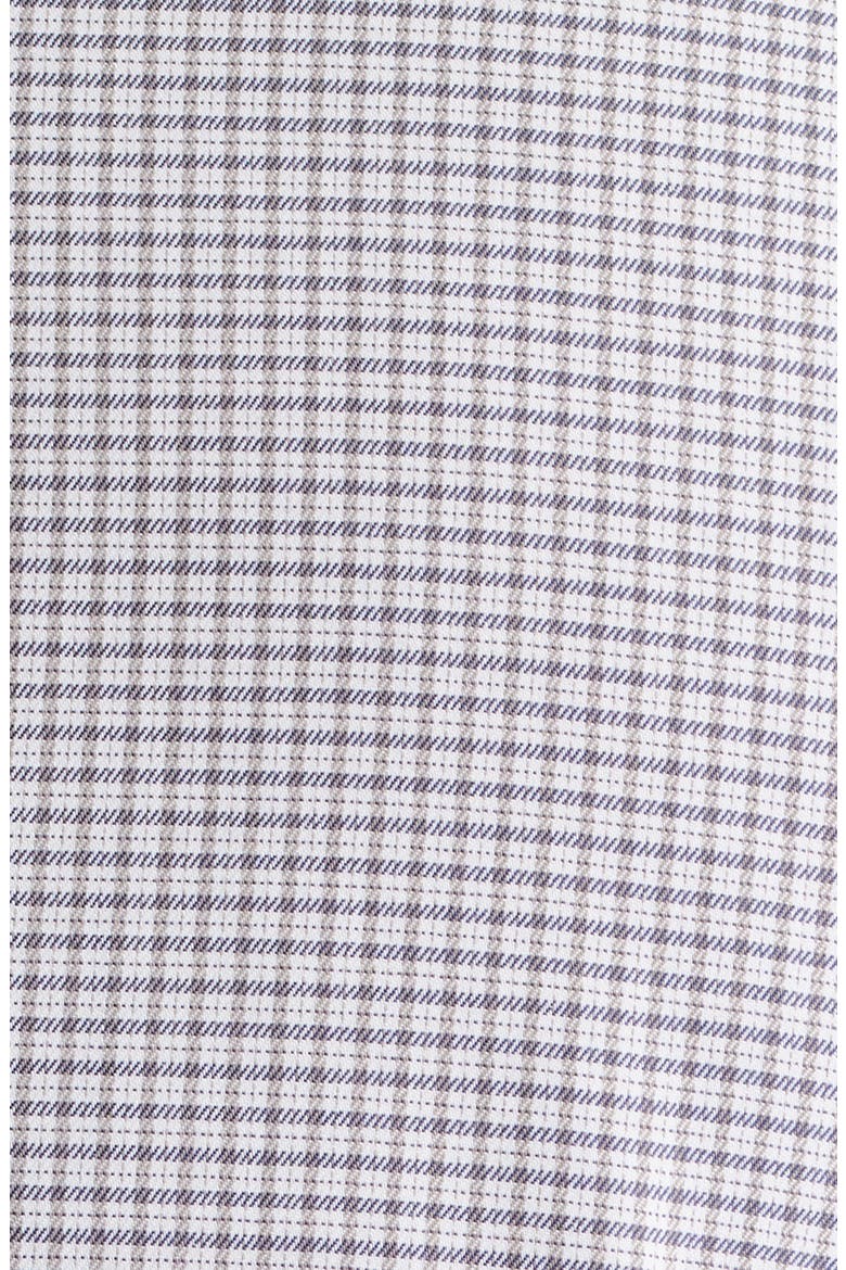 Jackson Crown Lite Microcheck Performance Twill Button-Up Shirt, Alternate, color, POPLAR BROWN