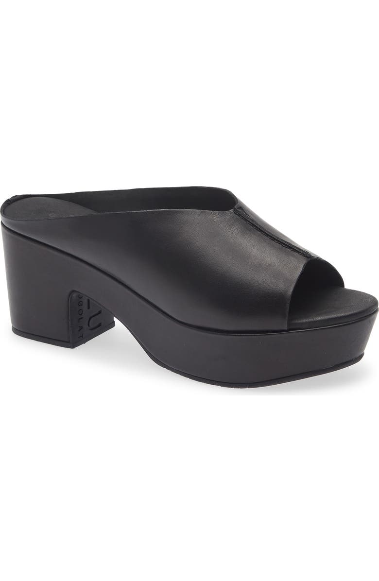 Chocolat Blu Gito Platform Slide Sandal, Main, color,
