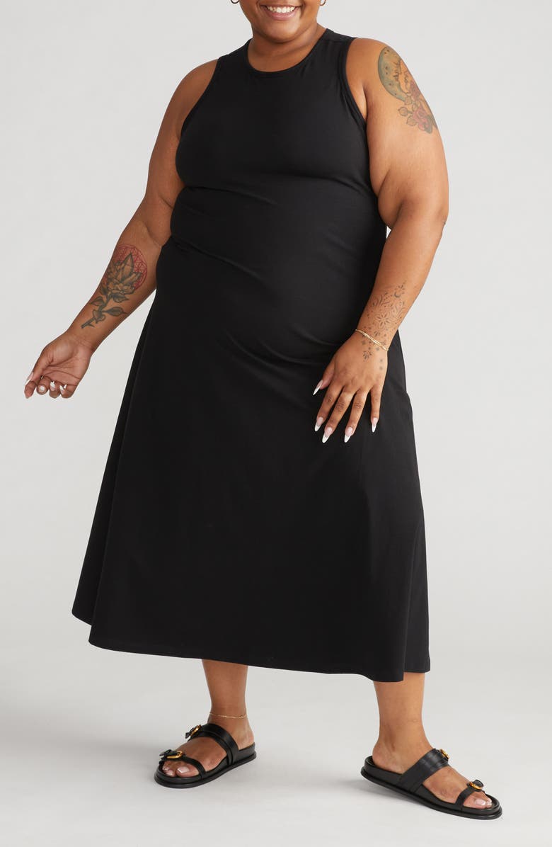 Universal Standard Sardinia Cotton Tank Dress, Alternate, color,