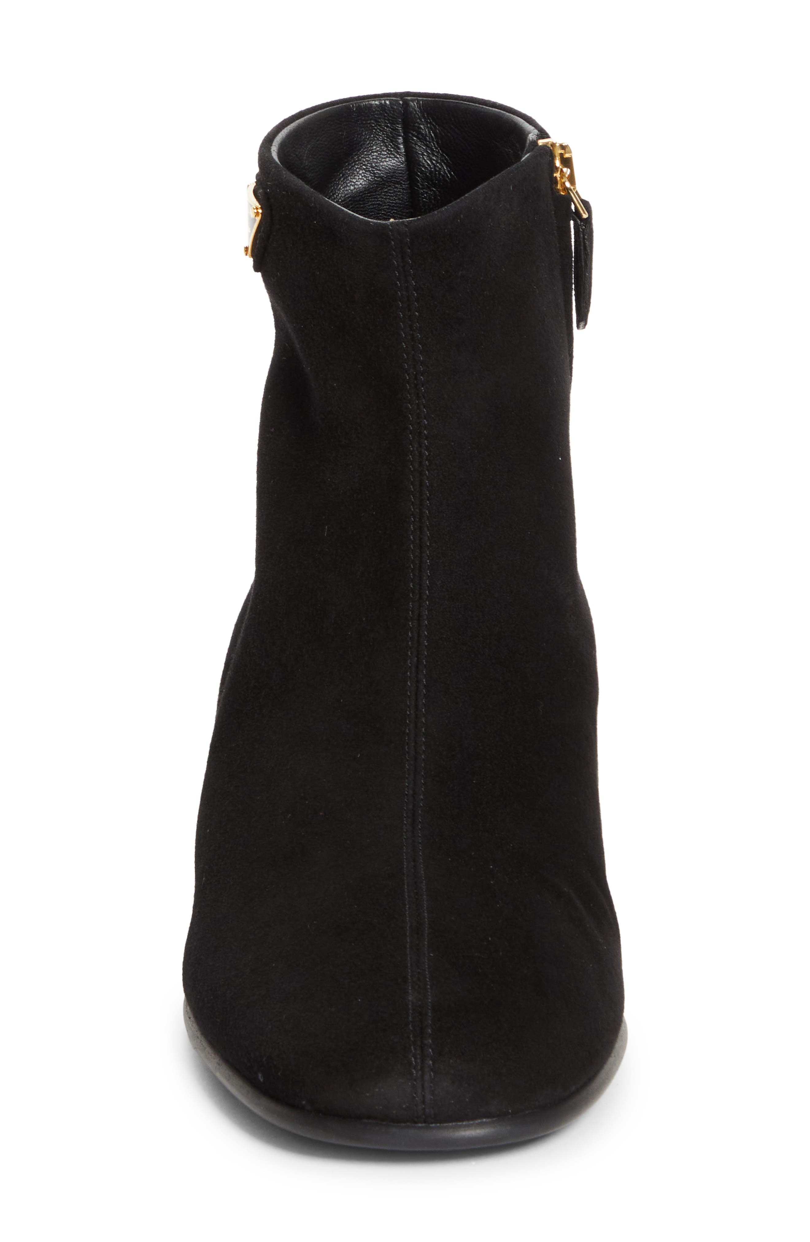 Prada Block Heel Bootie, Alternate, color, Nero