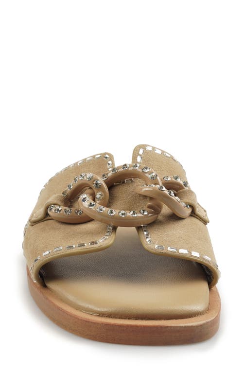 Zigi Nerano Slide Sandal In Natural