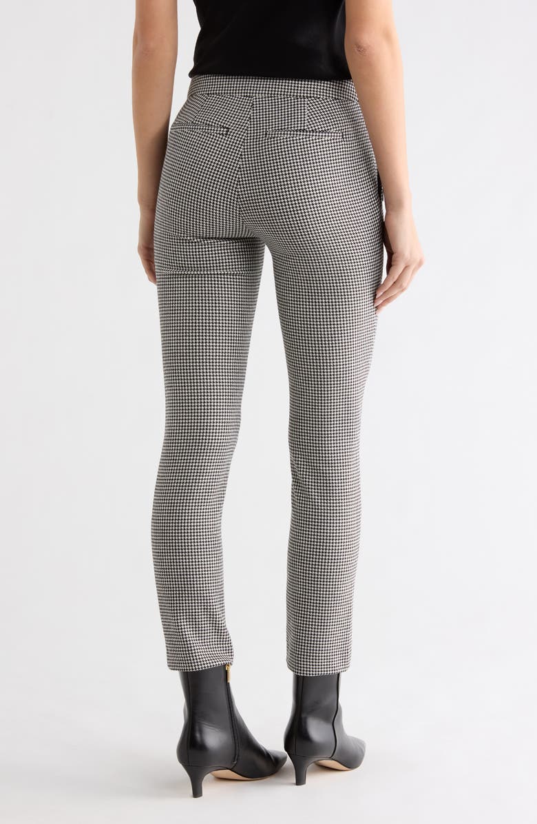 Derek Lam 10 Crosby Kelis Houndstooth Sailor Pants, Alternate, color, Black/ White