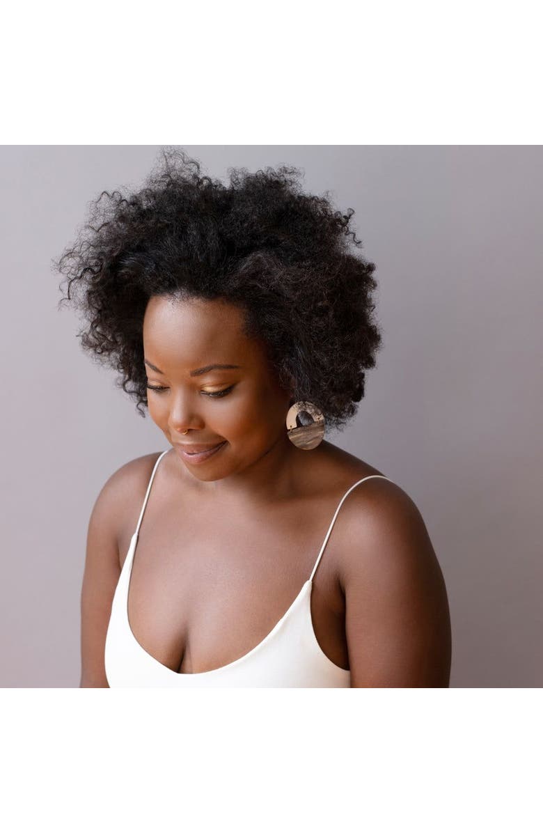 Maadili Collective Horizon Earrings, Alternate, color, Brown + White