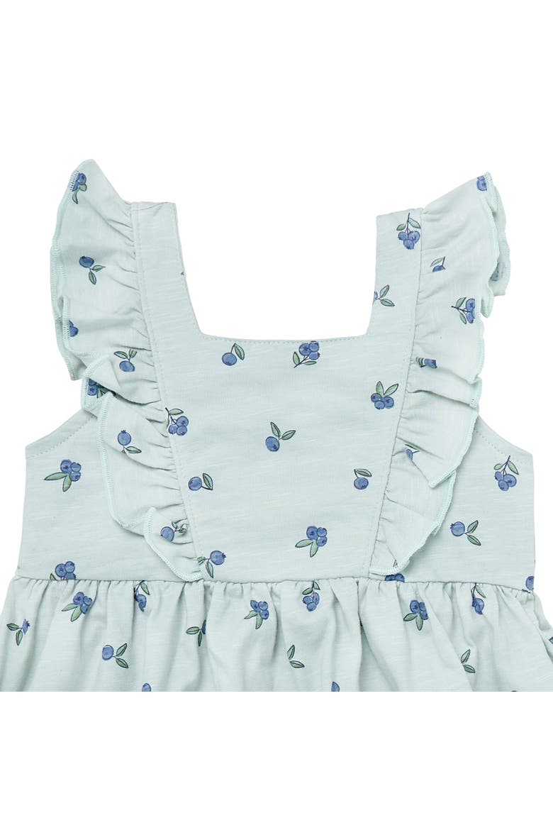 Bow Back Dress, Alternate, color, Blueberries