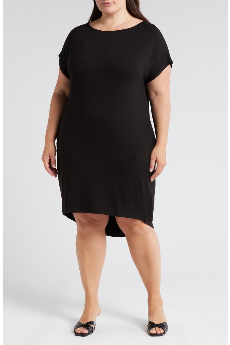 Helen Shift Dress, Main, color, BLACK