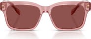 Tory Burch 55mm Rectangular Sunglasses