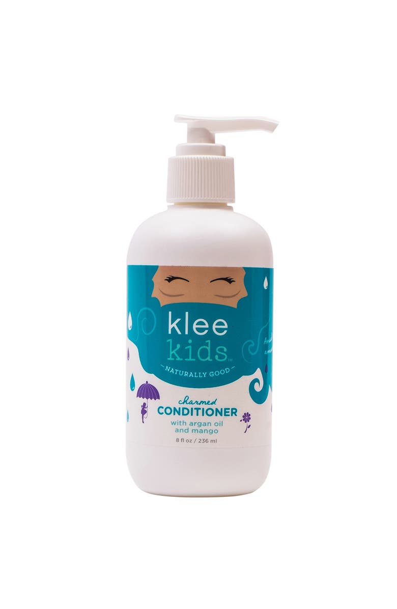 Klee Naturals Kids' Charmed Conditioner with Argan Oil and Mango, Main, color, 8 Oz.