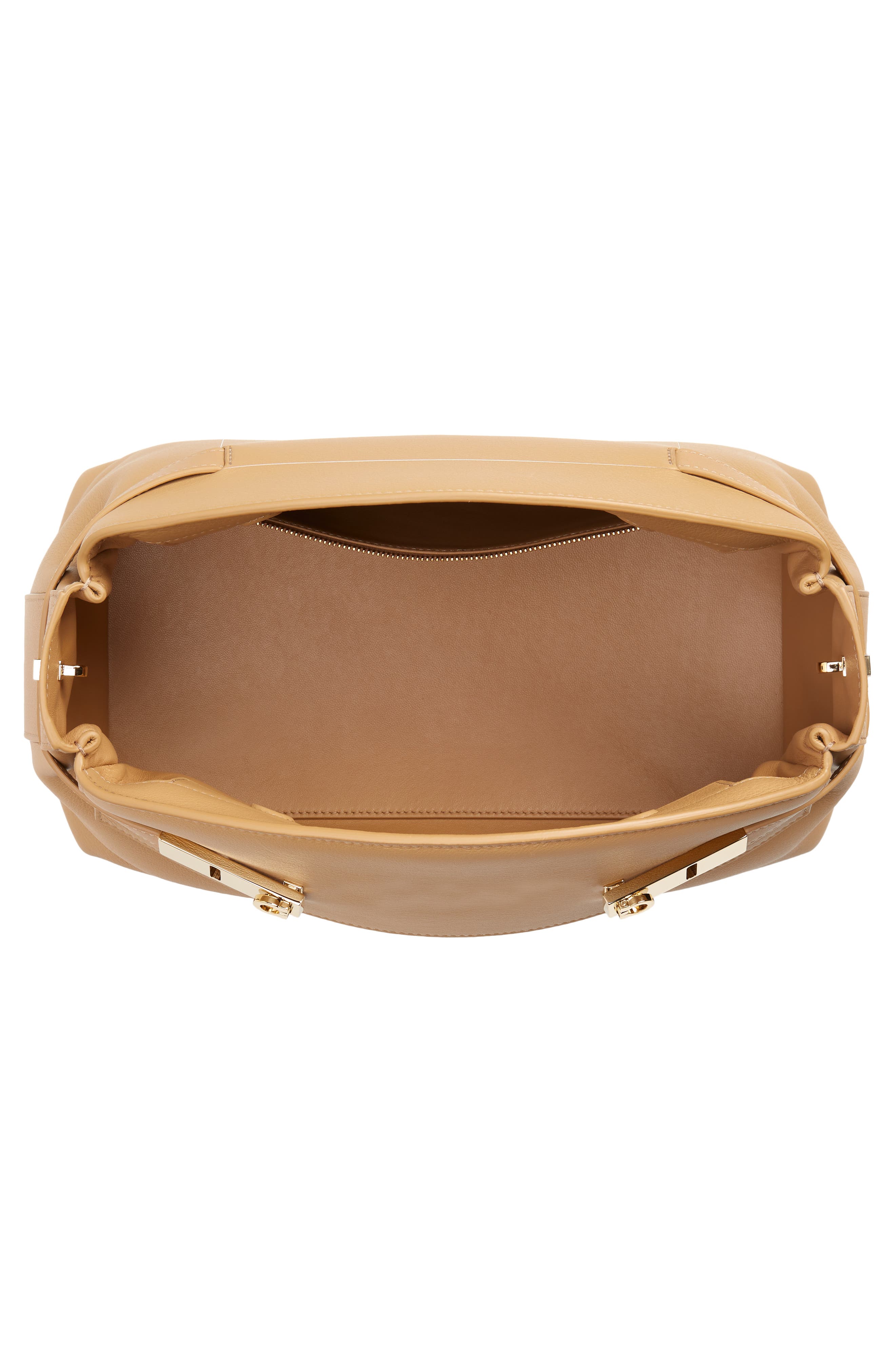 FERRAGAMO Large Hug Pouch Bag, Alternate, color, 