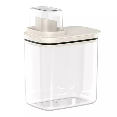 Durable Liquid Laundry Detergent Dispenser Organizer with Measuring Cap, 50 oz