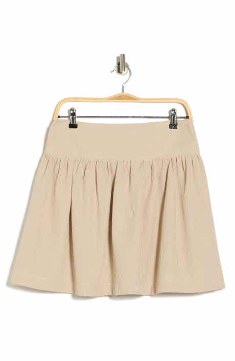 MAX STUDIO Textured Miniskirt