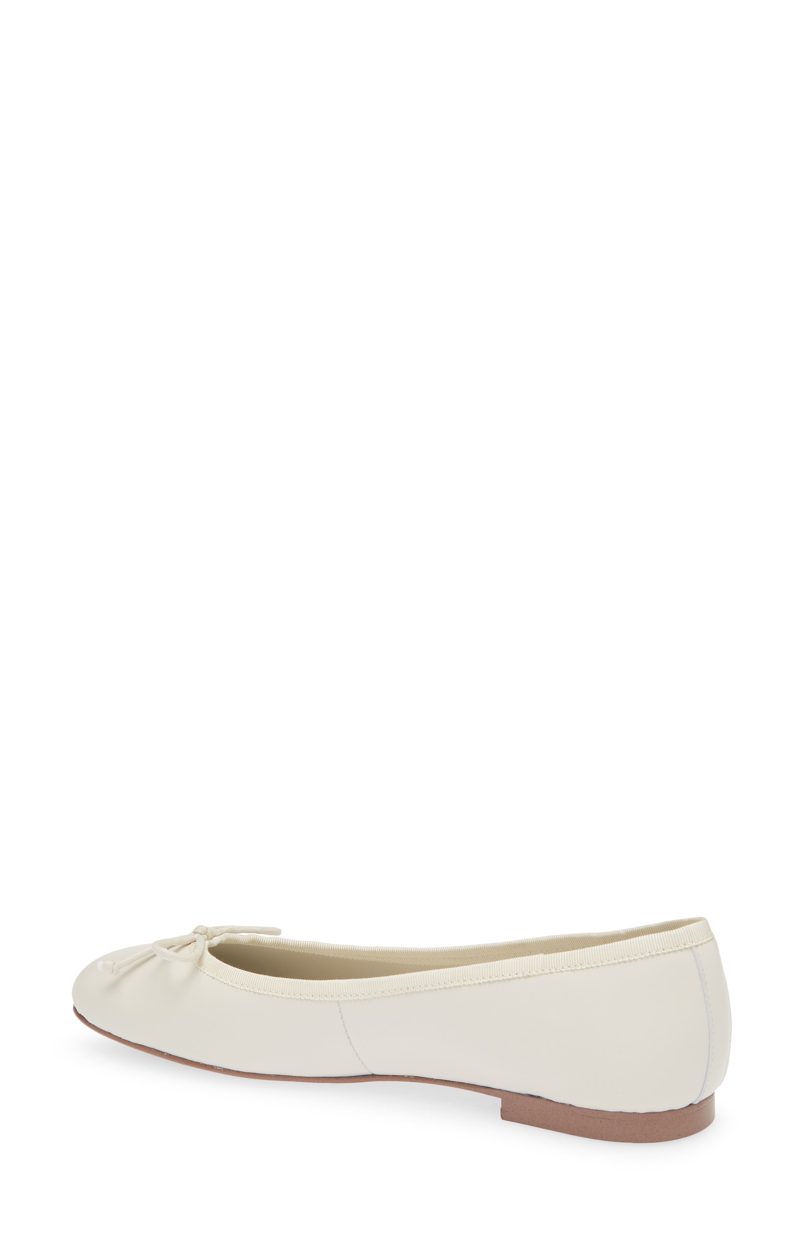 Comma Ballet Flat, Alternate, color, DOVE NAPPA