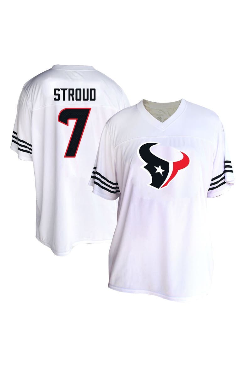Women's Fanatics C.J. Stroud White Houston Texans Plus Size Fashion Jersey, Alternate, color, White