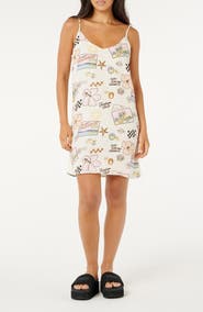 Rip Curl Sunset Luau Linen Blend Sundress