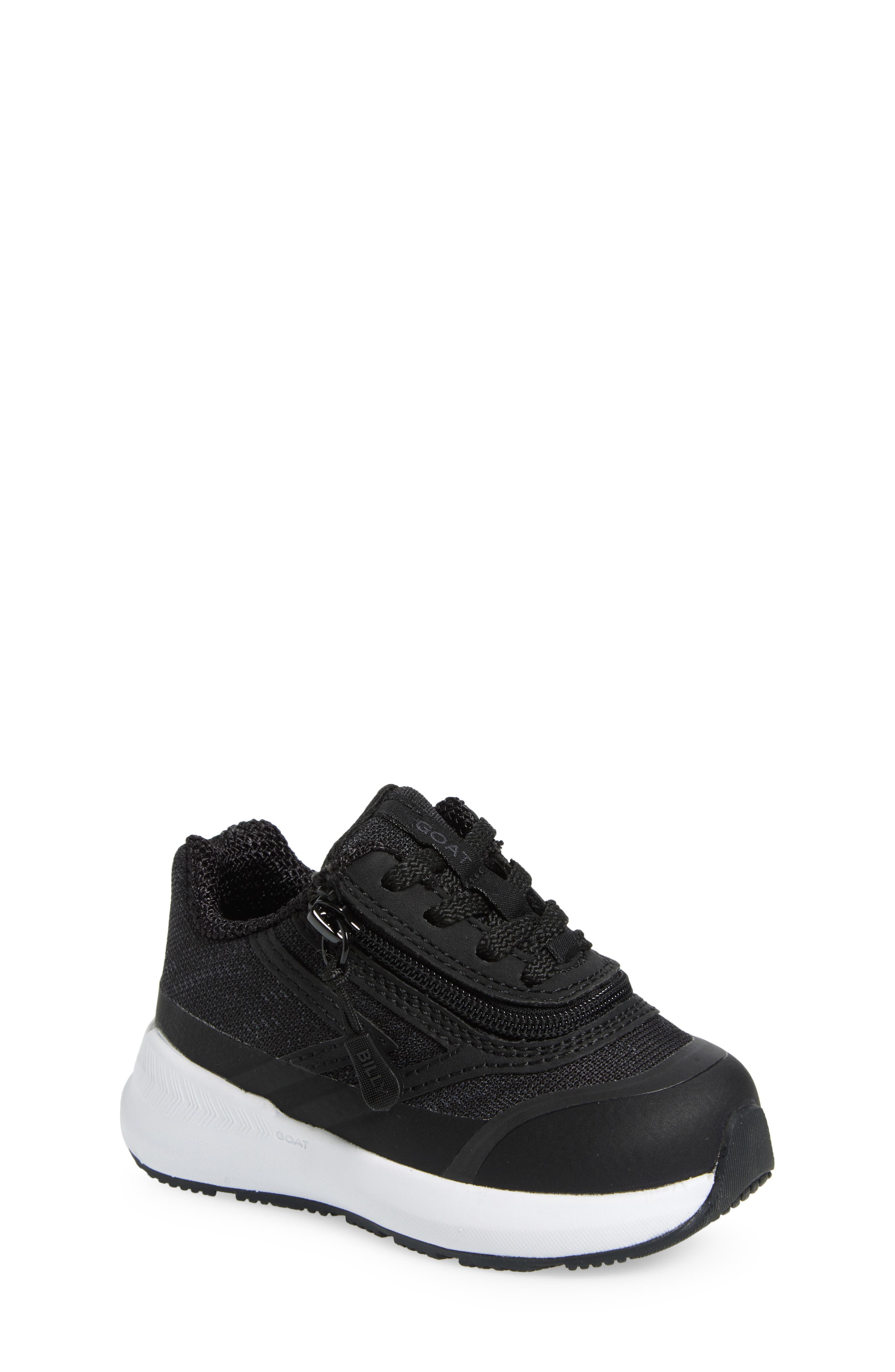 BILLY Footwear Kids' Billy Goat Sneaker, Main, color, Black