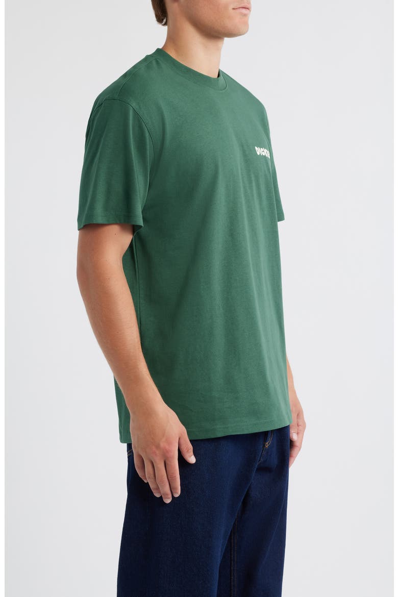 Gordonsville Logo Graphic T-Shirt, Alternate, color, PINE NEEDLE GREEN