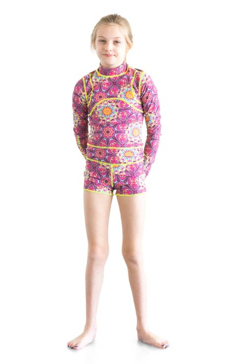 Girls' One-Piece Swimsuit - UPF 50+