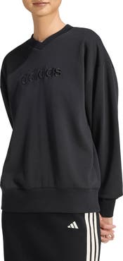 adidas Logo Graphic Pullover Sweatshirt