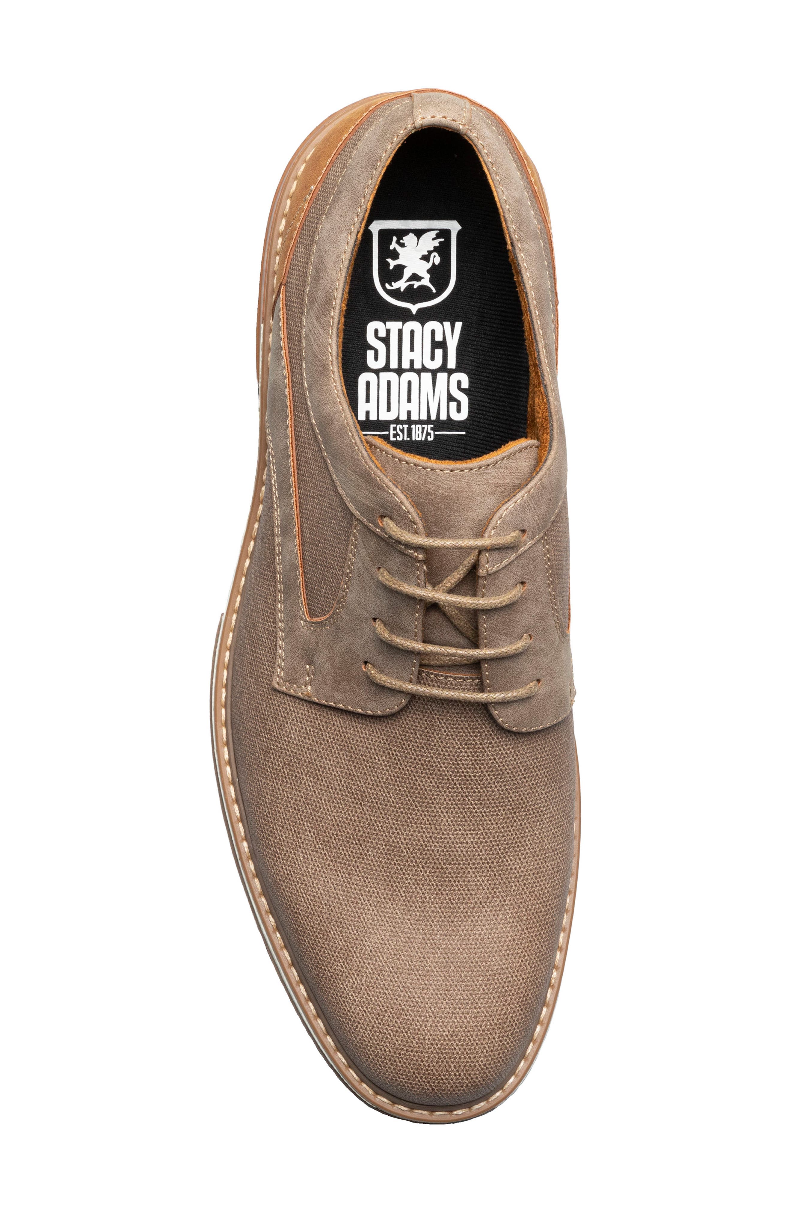 Stacy Adams Phineas Derby, Alternate, color, Taupe