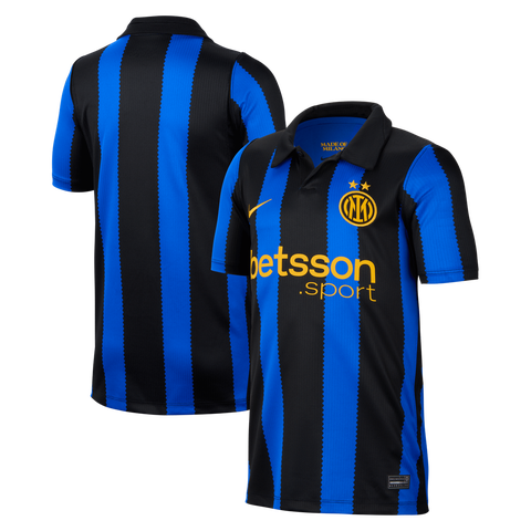 Youth Nike Blue Inter Milan 2026/27 Home Stadium Replica Jersey