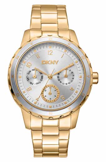 Three Hand Quartz Bracelet Watch, 38mm