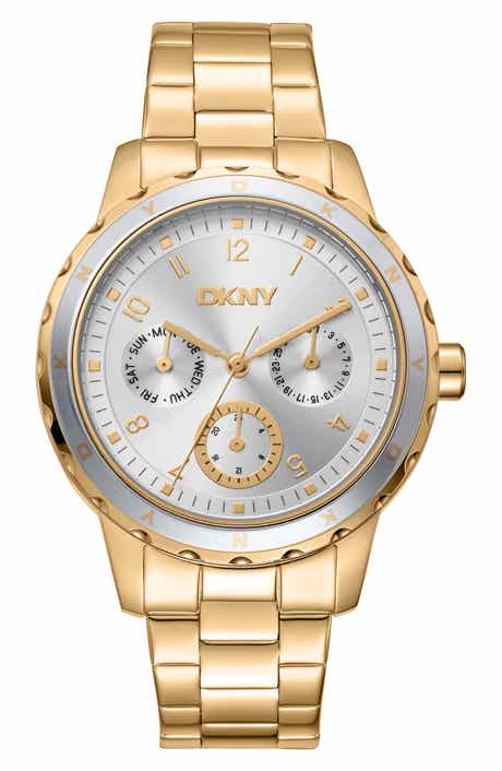 Three Hand Quartz Bracelet Watch, 38mm
