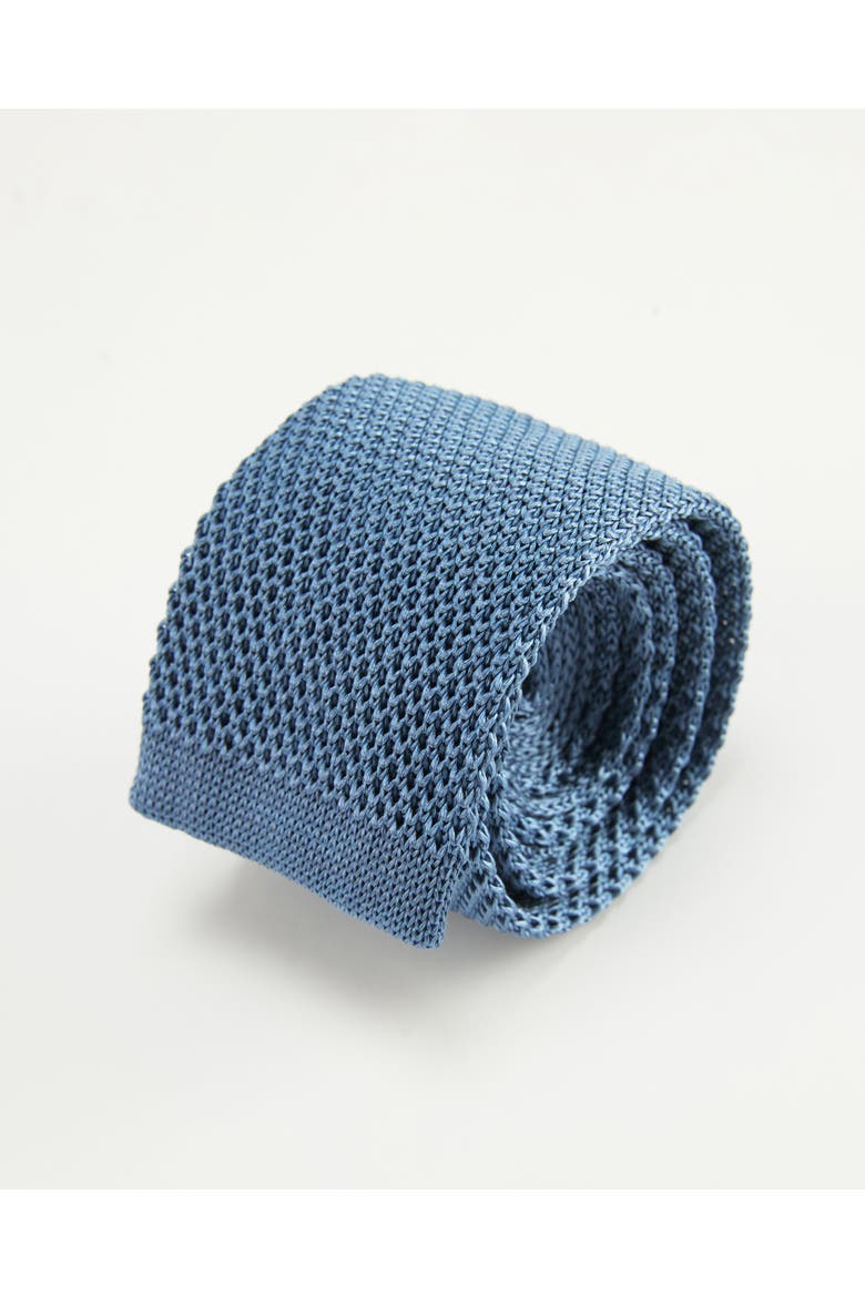 Classic Knit Silk Tie, Main, color, Sky Blue