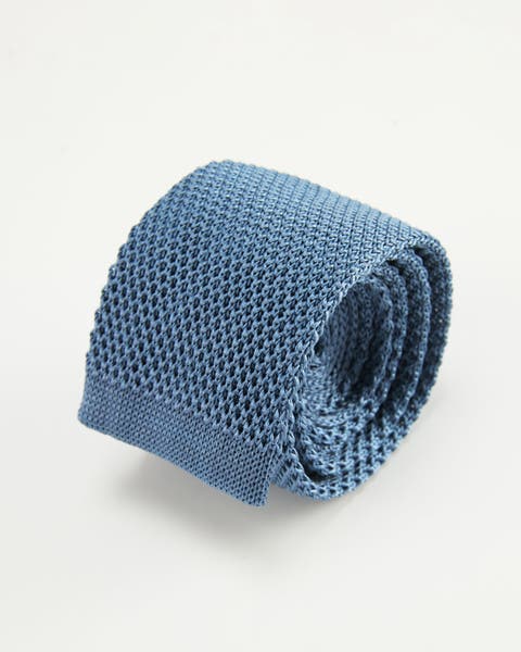 Classic Knit Silk Tie