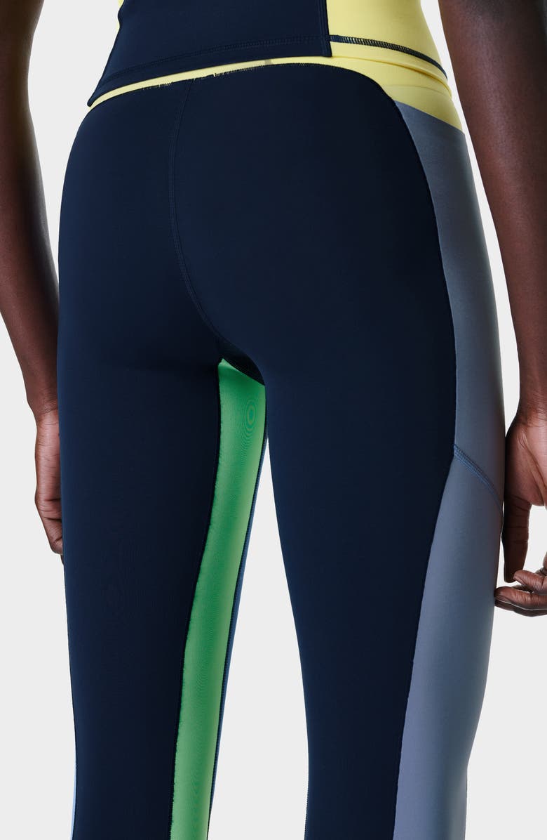 Sweaty Betty Power High Waist Colorblock Pocket Leggings, Alternate, color,