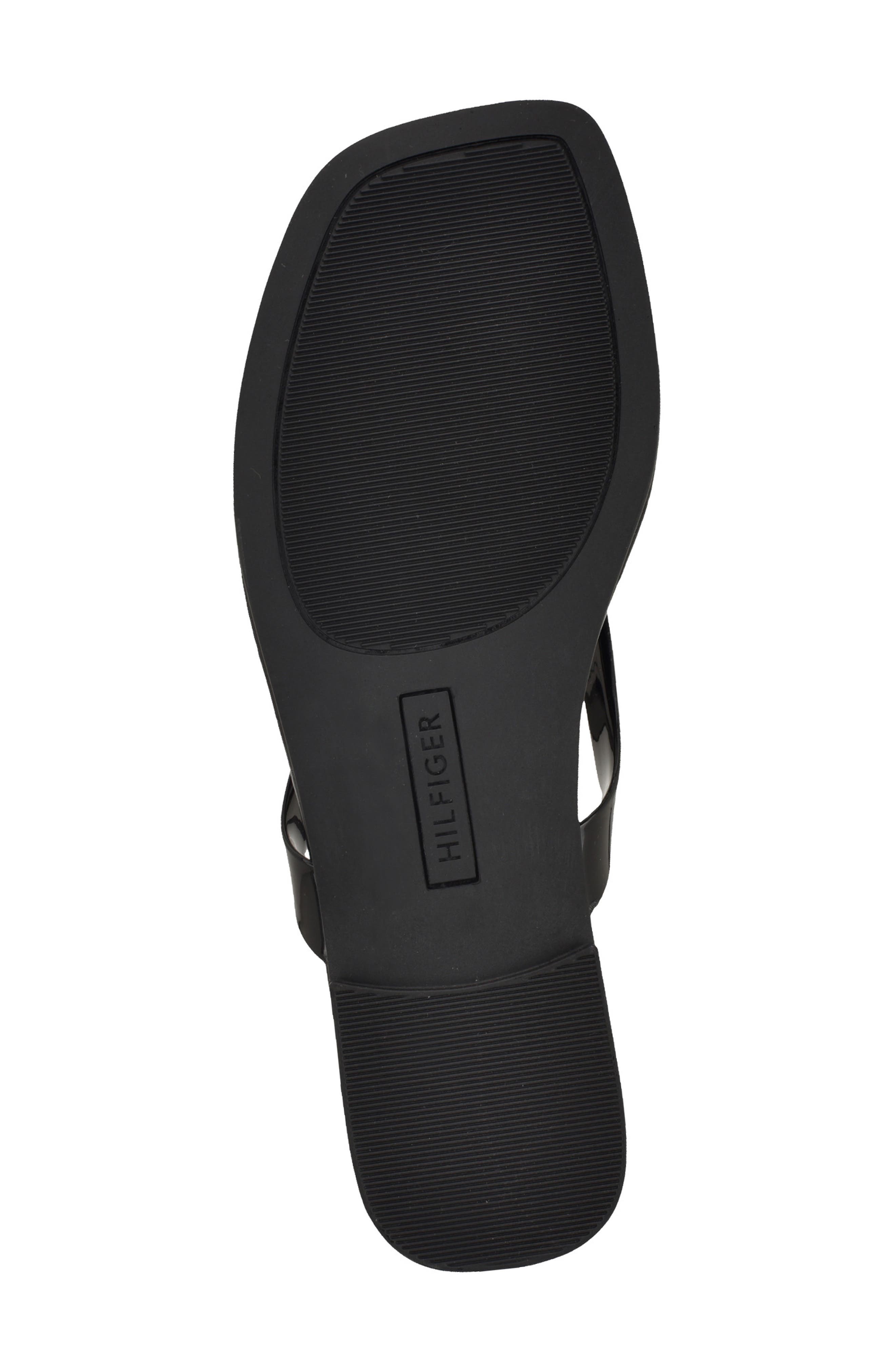 Tommy Hilfiger Vela Flip Flop, Alternate, color, Black