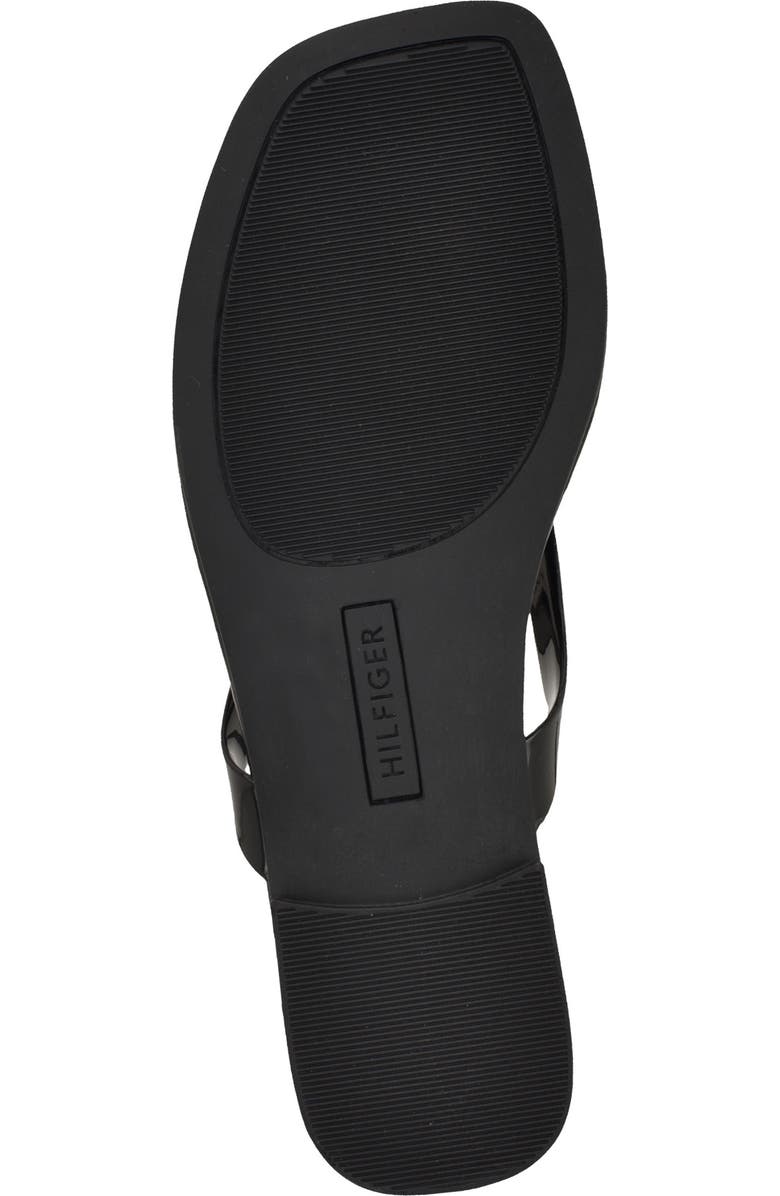 Tommy Hilfiger Vela Flip Flop, Alternate, color, Black