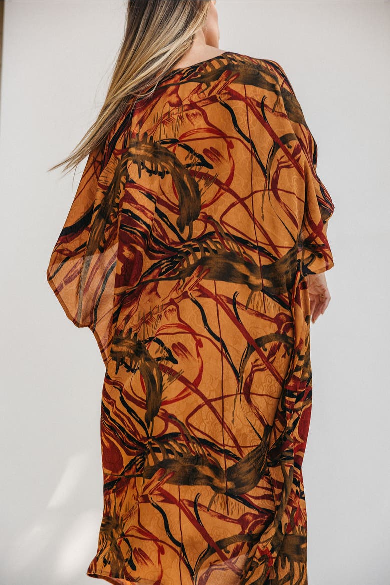 Long Caftan Daisy, Alternate, color, Yellow