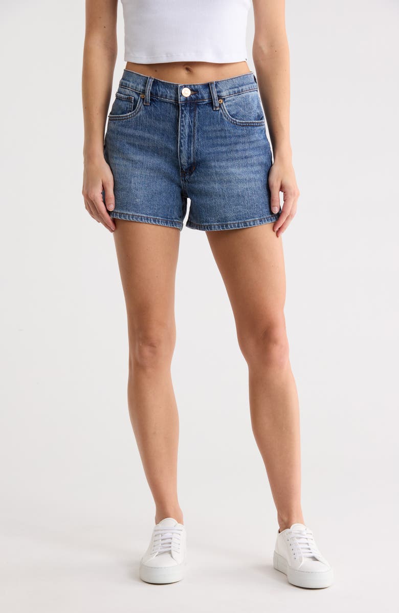 STS Blue Layne Ultrahigh Waist Denim Shorts, Main, color, Tara