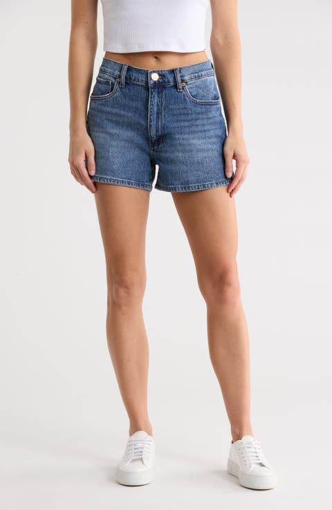 Layne Ultrahigh Waist Denim Shorts (Tara)