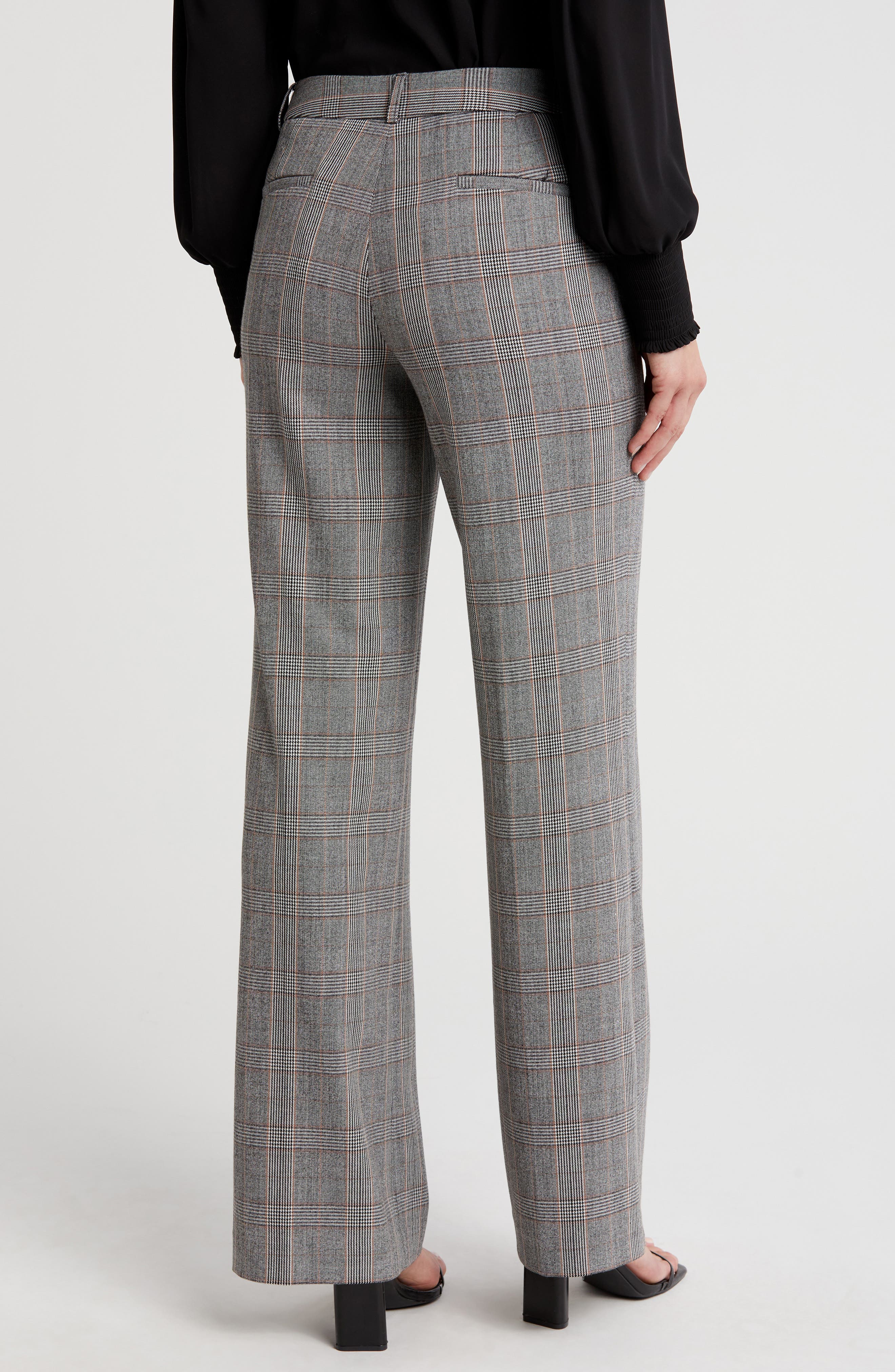 Plaid Wide Leg Pants - image 2