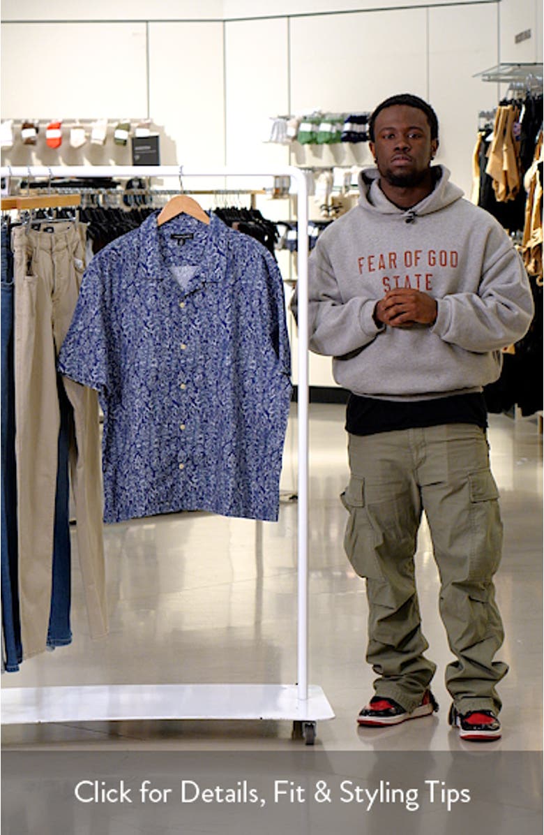 Linen & Cotton Camp Shirt, sales video thumbnail