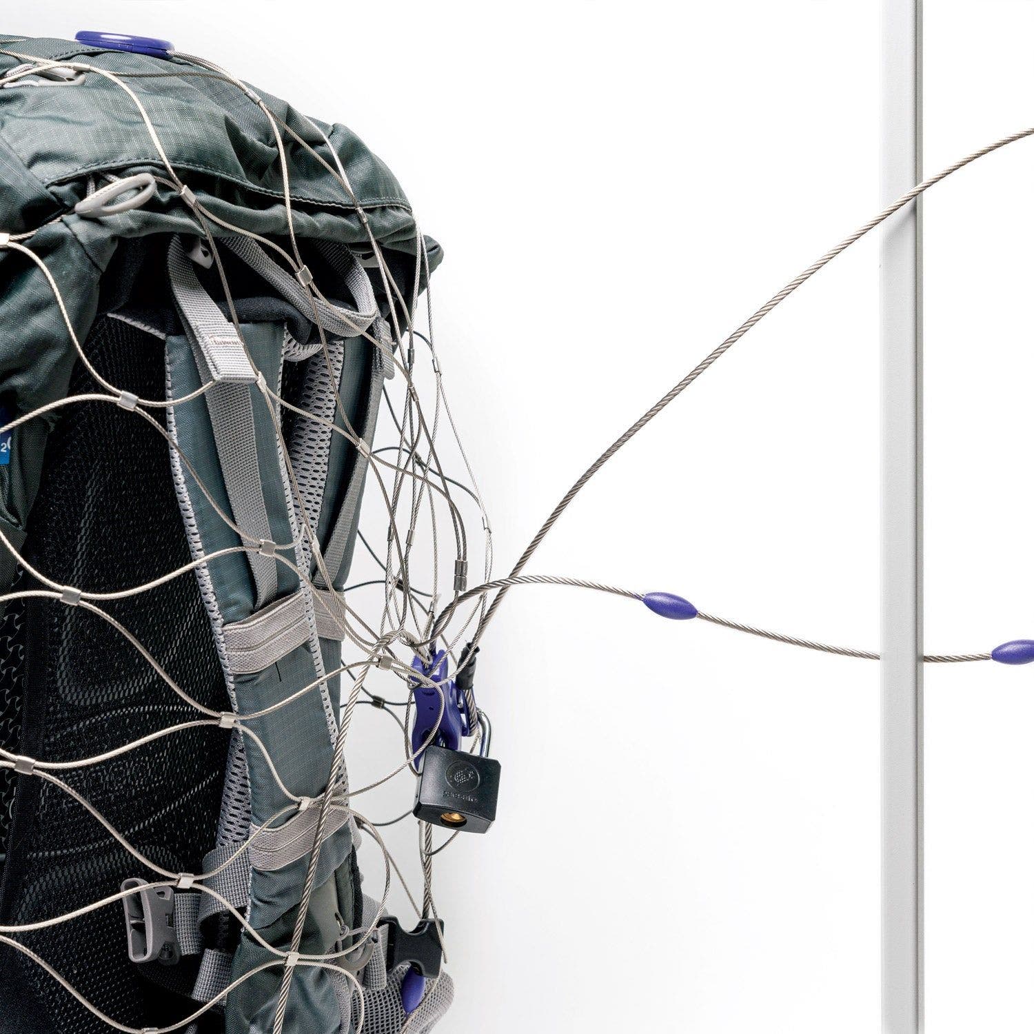 PACSAFE 55L Backpack and Bag Protector, Alternate, color, Silver