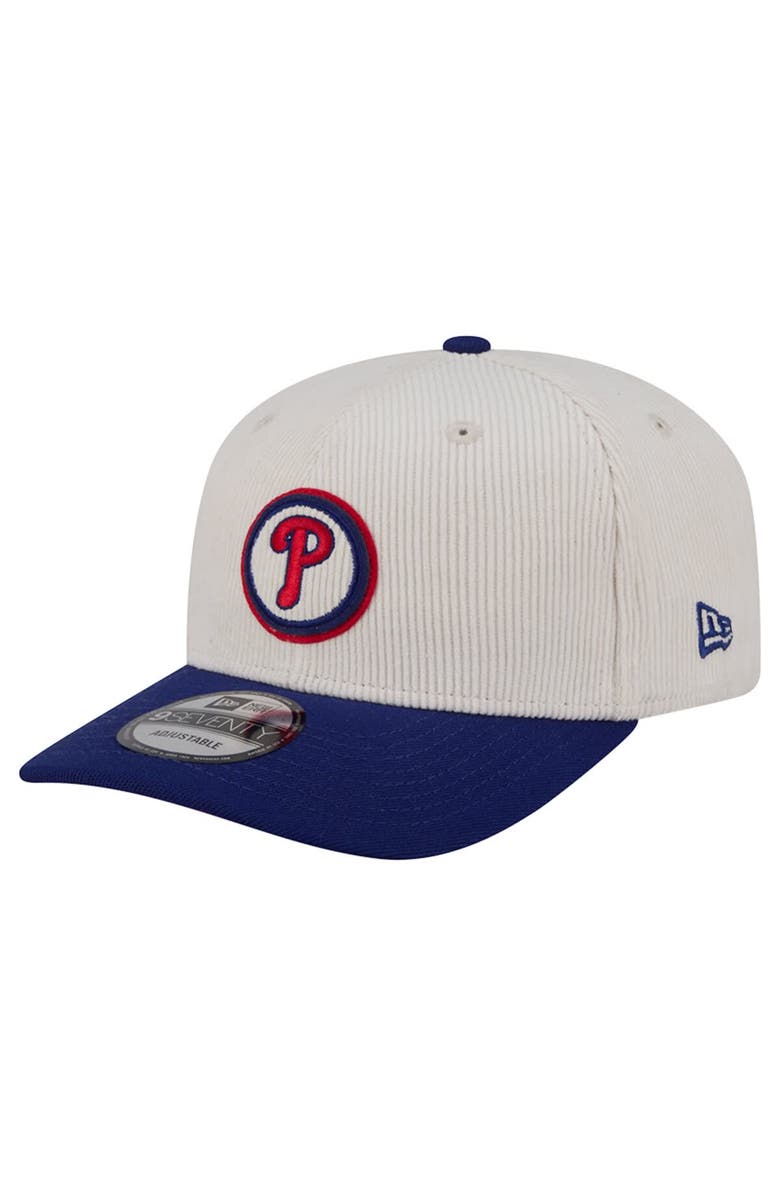 New Era Men's New Era Cream Philadelphia Phillies Loyal 9SEVENTY Adjustable Hat, Alternate, color, Cream