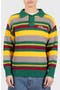 Cooper Stripe Polo Sweater