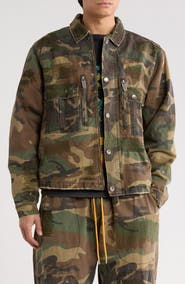 DIET STARTS MONDAY Hopkins Camo Utility Jacket