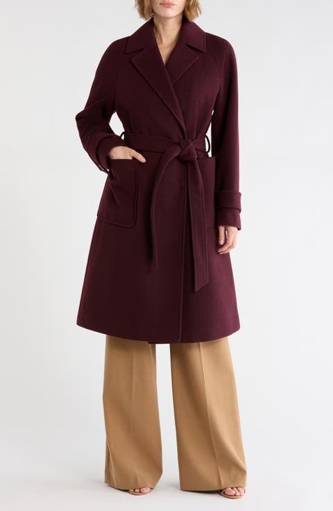 Missy Belted Wrap Coat