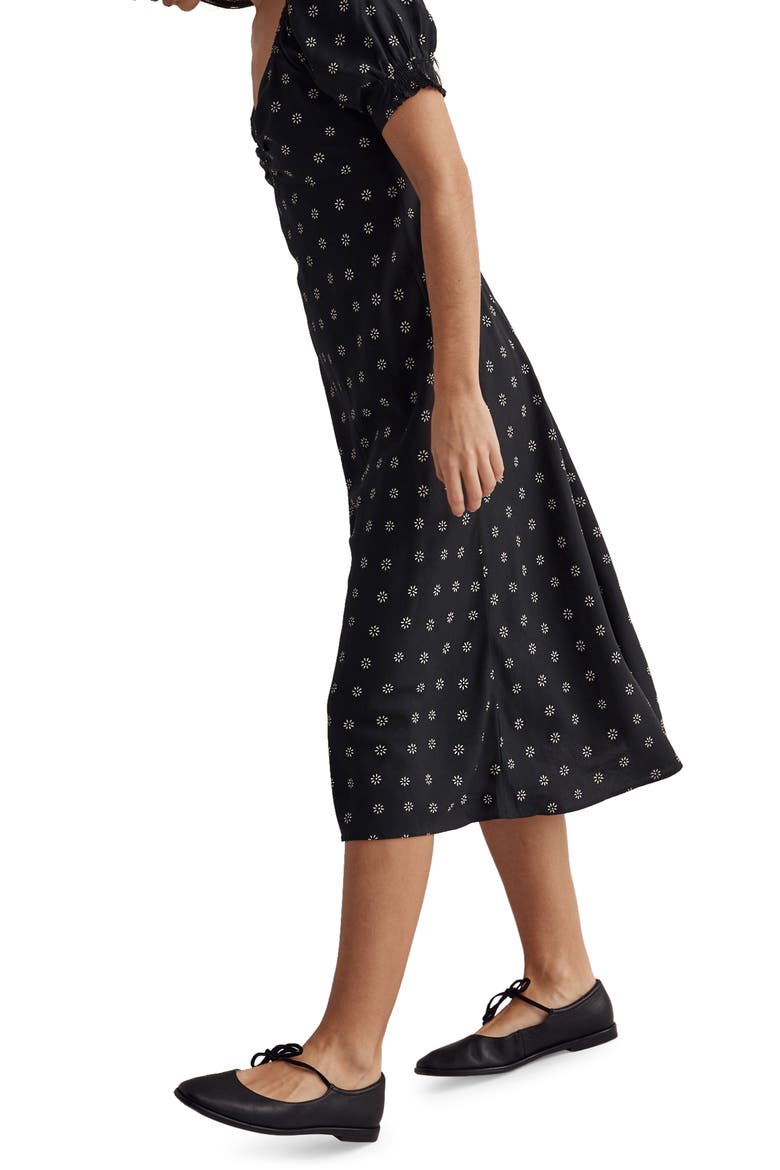 Sweetheart Puff Sleeve Midi Dress, Alternate, color, ANTIQUE CREAM