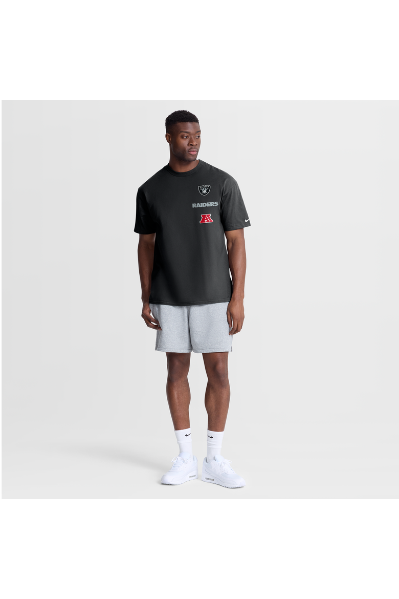 Men's Nike Black Las Vegas Raiders The Forward Heavyweight Max90 T-Shirt, Alternate, color, Black