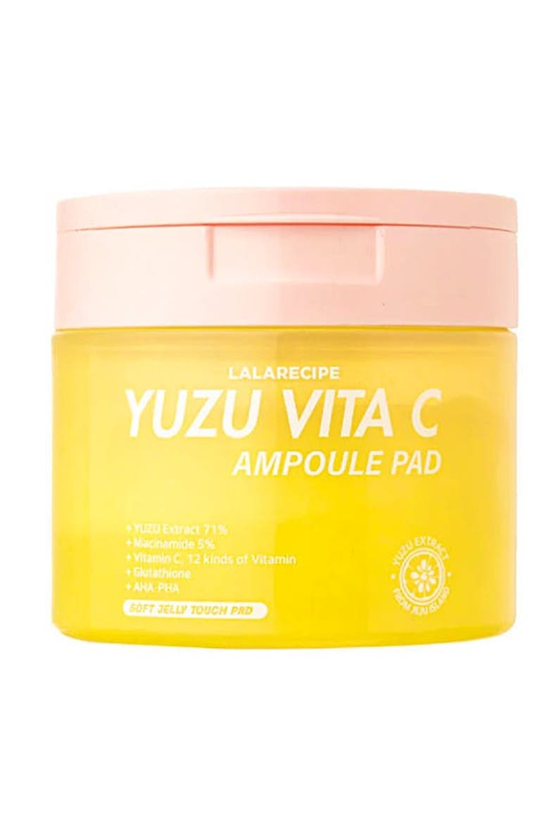 Yuzu Vita C Ampoule Soft Jelly Touch Pads - 80 pads, Main, color, Yellow