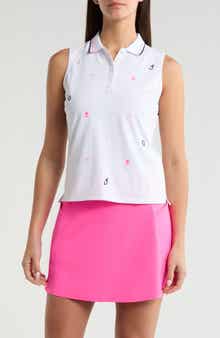 Embroidered Piqué Golf Polo